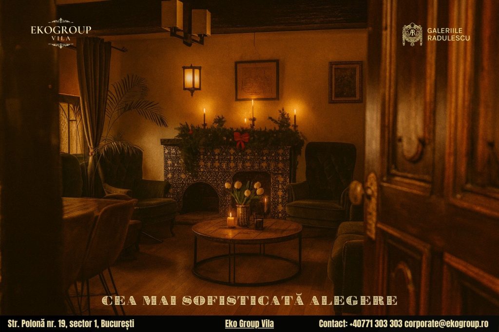Destinații de Crăciun în București: Eleganța autentică a Crăciunului anilor ’30 la Eko Group Vila