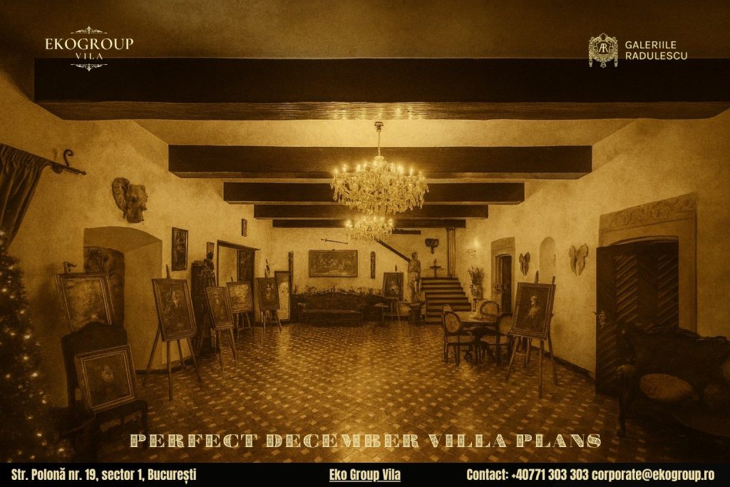 Zile libere decembrie: O întoarcere plină de farmec în Crăciunul anilor ’30 la Eko Group Vila